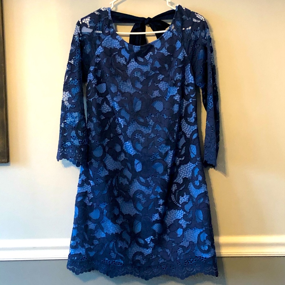 Lilly Pulitzer blue lace Dress